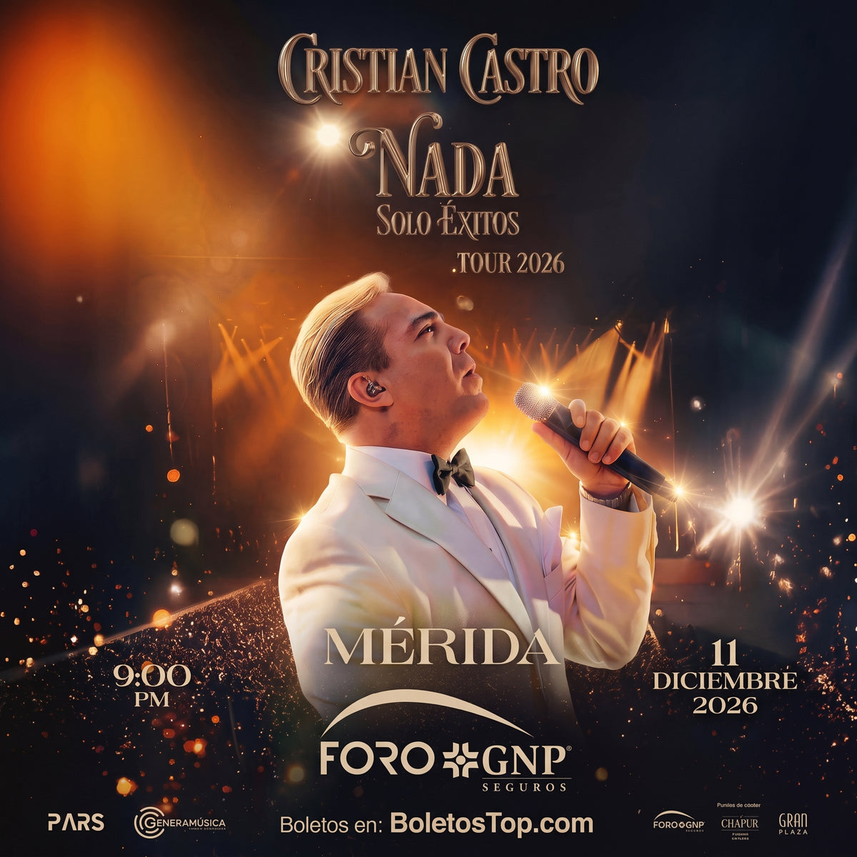 CRISTIAN CASTRO - MÉRIDA